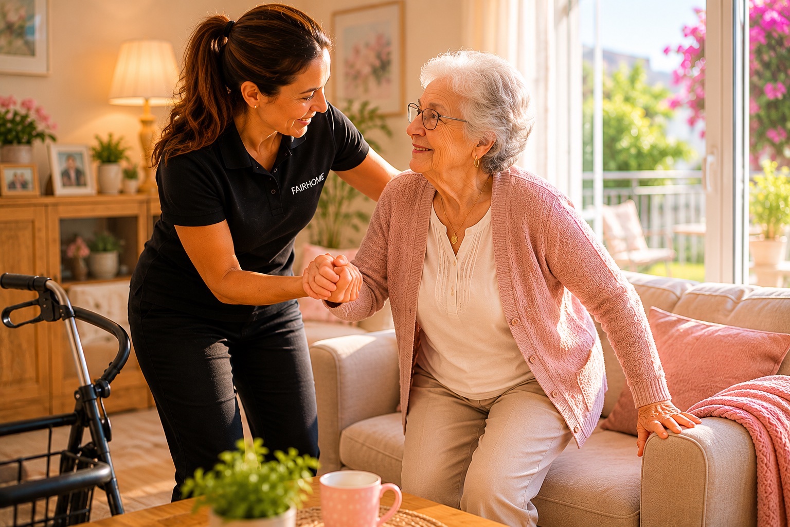 Aide aux seniors à domicile au Barcarès — fairhome services à la personne 66420