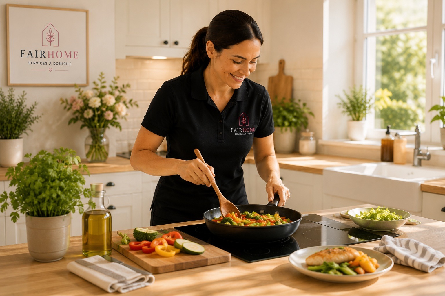 Préparation de repas équilibrés à domicile — fairhome