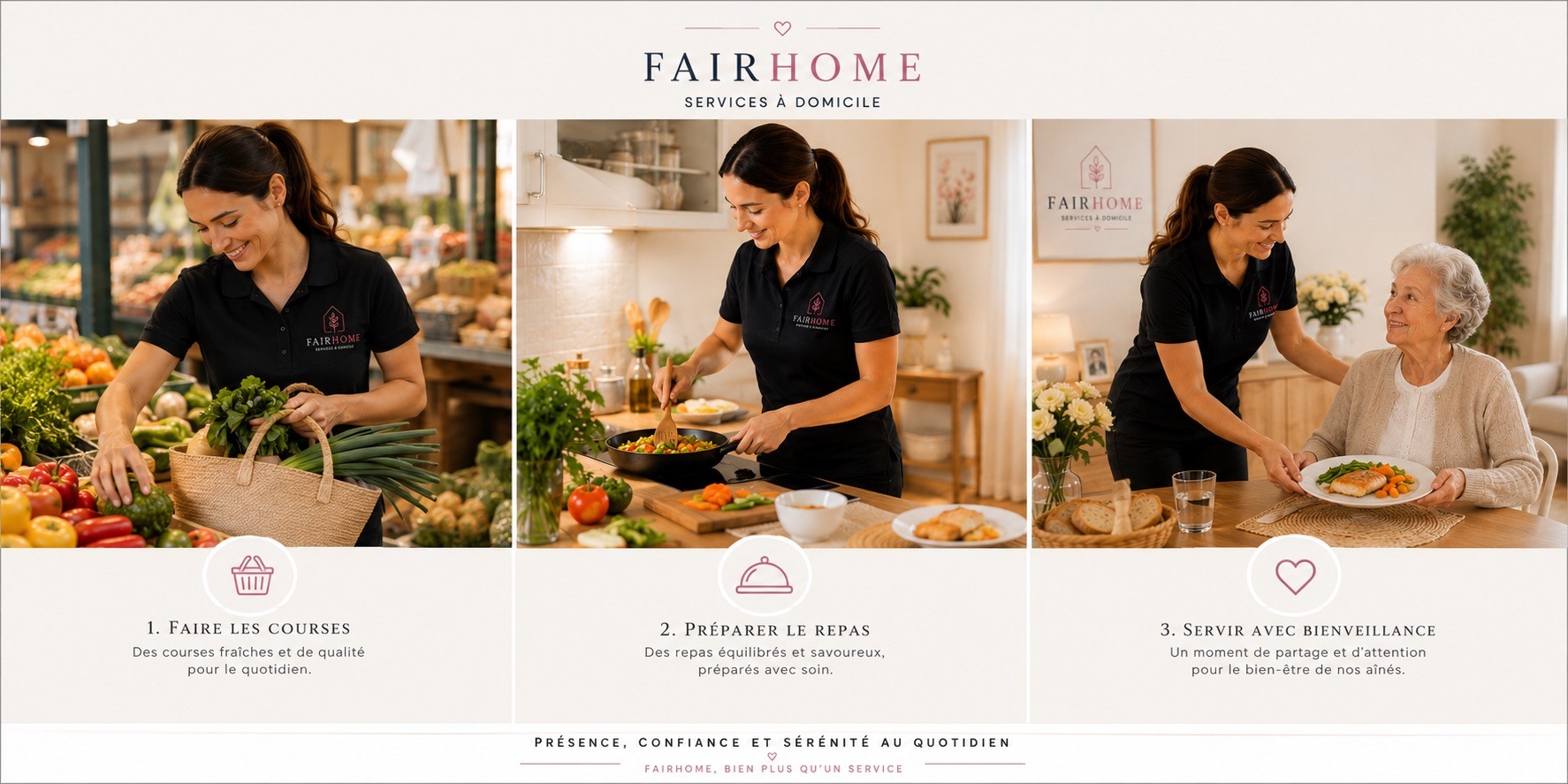 Présence, confiance et sérénité — fairhome à domicile